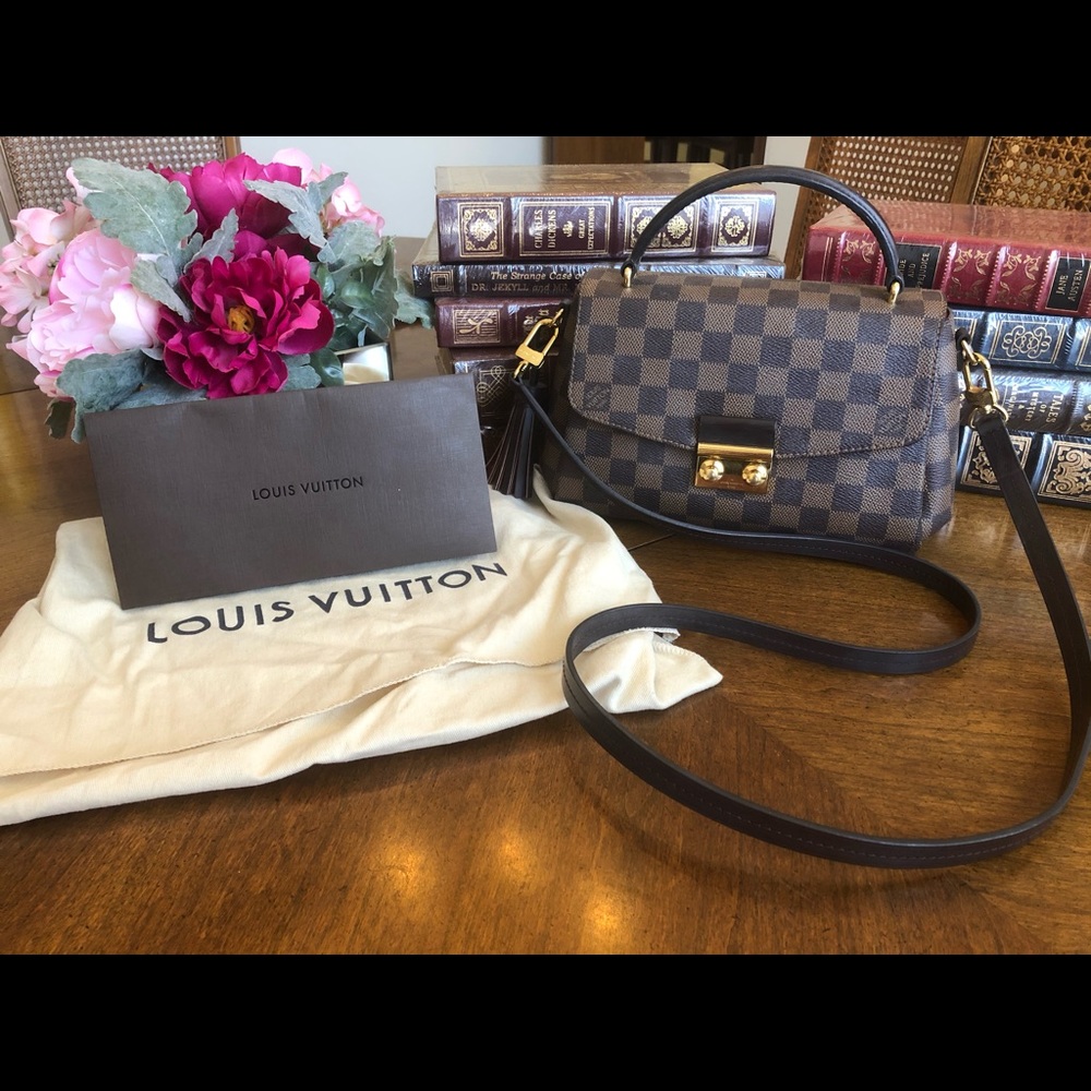 Louis Vuitton Croisette Crossbody Damier Ebene